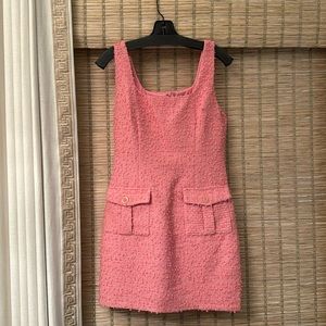 Tweed Pink Dress